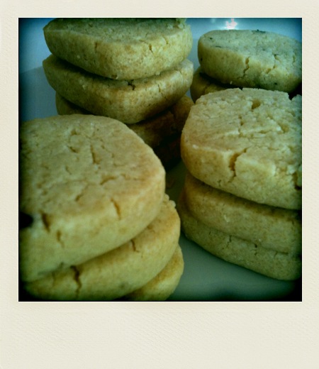 Rosemary cookies